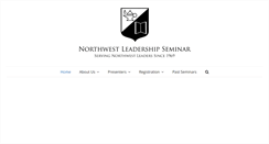 Desktop Screenshot of nwleadershipseminar.com
